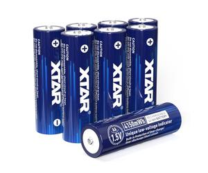 Piles AA AA rechargeables 1,5 V XTAR 4150 mWh 1,5 V AA (8 pack-4150 mWh AA)