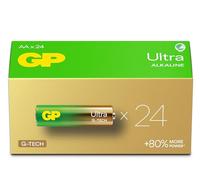 Piles AA - Lot de 24 | GP Ultra Plus | Piles Stilo AA Alcaline 1,5 V/LR06 - Longue durée de Vie