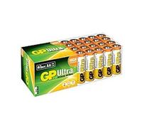 Piles AA - Lot de 40 | GP Ultra | Batteries Alcalines AA LR06 1,5v - Longue durée et très puissantes | Utilisation quotidienne