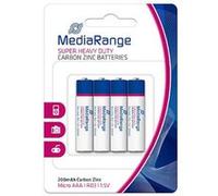 Piles MediaRange Piles AAA - 1.5V non-rechargeables Zinc-Carbone - MRBAT141