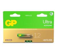 Piles AAA - Lot de 12 | GP Ultra | Piles Stilo AAA Alcaline de 1,5 V/LR03 - Longue durée de Vie