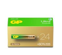 Piles AAA - Lot de 24 | GP Ultra Plus | Piles Stilo AAA Alcaline 1,5 V/LR03 - Longue durée de Vie