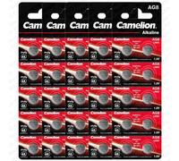 Piles AG8 LR55 LR1120 191 381 391 SR55 SR1120SW Alcaline 1,5V 42 mAh Camelion