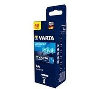 Varta Piles alcalines Longlife Power LR6 (AA) 1,5 V 40 pièces