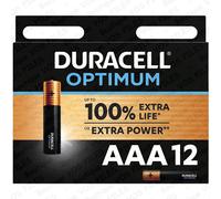 Duracell Optimum Pile LR3 (AAA) alcaline(s) 1.5 V 12 pc(s)