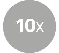 Piles alcalines AA | 1,5 V DC | 10-Blister