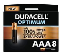 Piles Alcalines AAA / LR03 Duracell Optimum