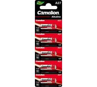 Piles alcalines Camelion A27 LR27A 12 V blister de 5 11050527