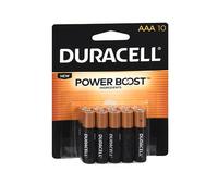 Piles Alcalines Coppertop 1,5 Volt AAA (10) 10 Compte Par Duracell