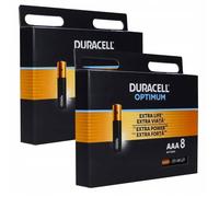 PILES ALCALINES DURACELL - TYPE AAA/LR03/MN2400 - 16 PIÈCES CAPACITÉ SUPÉRIEURE À CELLE D'UNE BATTERIE STANDARD