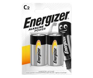 Piles alcalines Energizer Alkaline Power C LR14/2