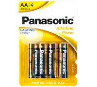 Piles alcalines Panasonic AA LR6 (48 unités)