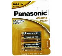 Piles alcalines Panasonic AAA LR3 (48 unités)