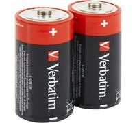 Piles alcalines Premium I 1.5V I C-LR14 Baby-Batterie I Piles alcalines C I batteries pour radio camera lampe torche télécommande & bien plus I pile alcaline premium I 2 pièces