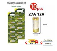 Piles alcalines sèches 12V 27A, 5 à 60 pièces, piles A27 27AE 27MN A2 L828 K27A pour télécommande, manette de jeu, lampe de poche, sonnette, jouets