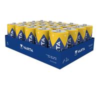 Piles Alcalines - VARTA - Industrial Pro - 1,5V LR20 - Boîte de 20