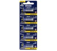 Piles Alcalines - Vinnic - 27A 12V L828F - Blister de 5 - Sans Mercure - Couleur Blanc