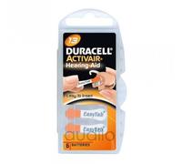 Piles Auditives Duracell Activair 13