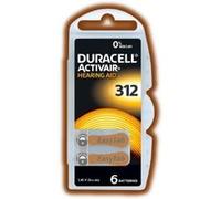 Piles Auditives Duracell Activair 312, 5 G