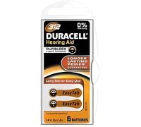 Duracell Piles auditives Activair 312 PR41 1,45 V 180 mAh – Lot de 6