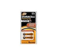 Duracell Piles auditives DA312 (PR41/V312/HA312) Zinc - Pack de 6 Orange