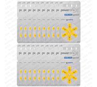 Piles Auditives : P10 JAUNE VARTA PR70 DA10 AC10 ZA10 10AE 10DS A10 PR10H R460+