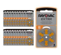 Piles Auditives Rayovac taille 13 | Lot de 20 plaquettes soit 120 piles