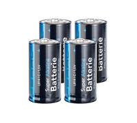 Piles Baby 1 5V type C super alcalines pack de 4