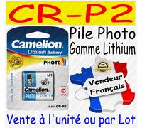 Pile CR-P2 / 223 / CRP2 Camelion Lithium 6V
