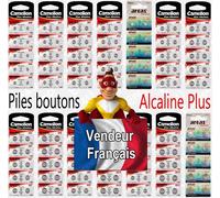 10 Piles AG7 / LR57 / LR926 / 395 / 399 / 195 Camelion Alcaline 1,5V