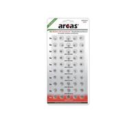 Piles bouton alcalines - lot de 50 piles