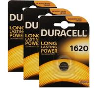Piles bouton lithium CR1620 DL1620 3V DURACELL