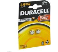 Piles bouton LR 44 A76 Duracell 2 pces