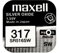 Piles bouton MAXELL, 0% mercure, lot de 10 301 - 399