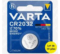 Pile bouton lithium 3V CR2032 - VARTA - 6032101401