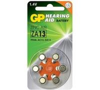 GP Batteries GPZA13 / PR48 Pile bouton ZA 13 zinc-air 290 mAh 1.4 V 6 pc(s)