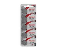 Piles boutons Lithium CR1620 (5×1) MAXELL