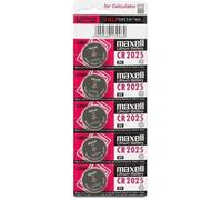 Piles boutons lithium pour Piles et chargeurs Maxell Cr2025, br2025 plaquette 5 type cr2025, dl2025, br2025 -