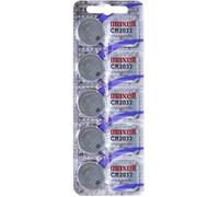 Piles boutons lithium pour Piles et chargeurs Maxell Cr2032, dl2032, rfa-35-11 plaquette 5 type cr-2032 -