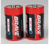 Piles BRAVE 2x Mono R20 - Super Heavy Duty - 1,5 V - Haute capacité pour appareils puissants - 12x pack de 2