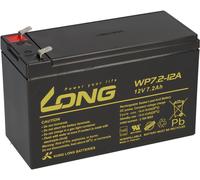 Batterie compatible avec tracteur de pelouse, tondeuse à gazon, 12 V, 7,2 Ah, batterie VDs, Faston 6,3 mm, compatible avec gel de plomb, 7 Ah, 8 Ah, 9 Ah