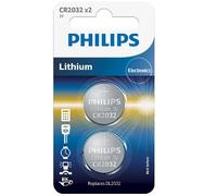 Philips Minicells CR2032P2 - batterie - CR2032 - Li x 2 G