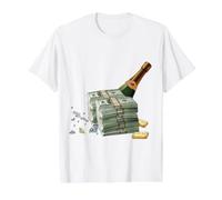 Piles d'argent, de Diamants, de métaux précieux et de vin Fin T-Shirt Graphique avec Valeur