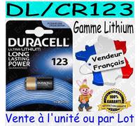 Duracell 123106 pile domestique Batterie à usage unique CR123A Lithium