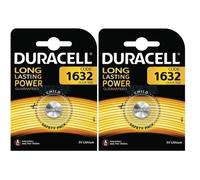 Piles - Duracell - CR1632 - Lithium - 3 Volt - Lot de 2