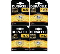 Piles - Duracell - CR1632 - Lithium - 3 Volt - Lot de 4