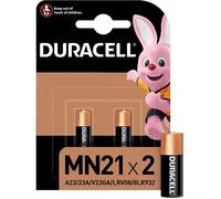 PILES Duracell MN21 Pile Alcaline 12V, Lot de 2 ( A23 - 23A - V23GA - LRV08 - 8LR932 ), pour Té lé commandes, Sonnet55