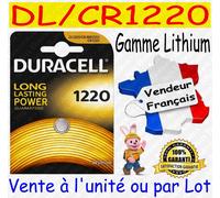 Pile bouton CR 1220 lithium Duracell 35 mAh 3 V 1 pc(s)