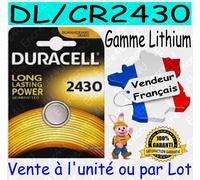 Duracell DL2430 Batterie à usage unique Lithium