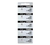 Piles ENERGIZER 319 (SR527SW) Oxyde d'argent montre batterie. On usure Bande (lot de 5)